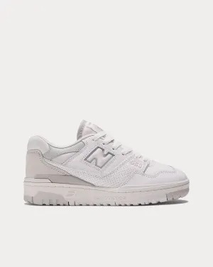 550 White / Rain Cloud / Light Aluminum Low Top Sneakers