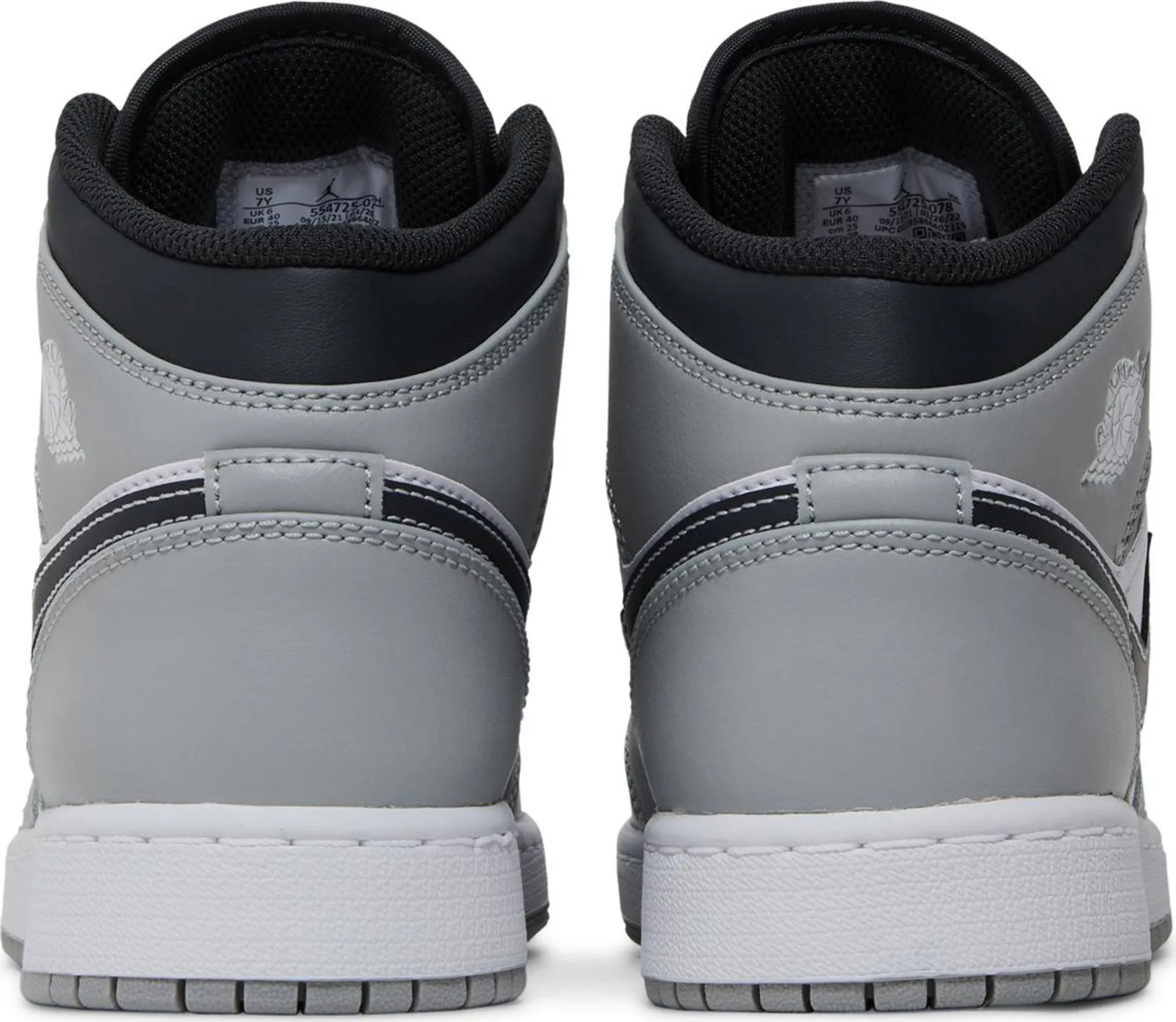 Air Jordan 1 Mid GS 'Light Smoke Grey / Anthracite'