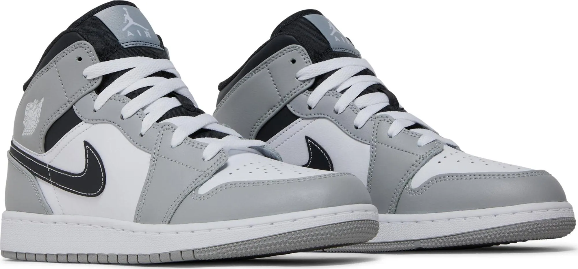 Air Jordan 1 Mid GS 'Light Smoke Grey / Anthracite'