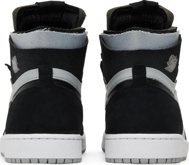 Air Jordan 1 Zoom CMFT Black Light Smoke Gray