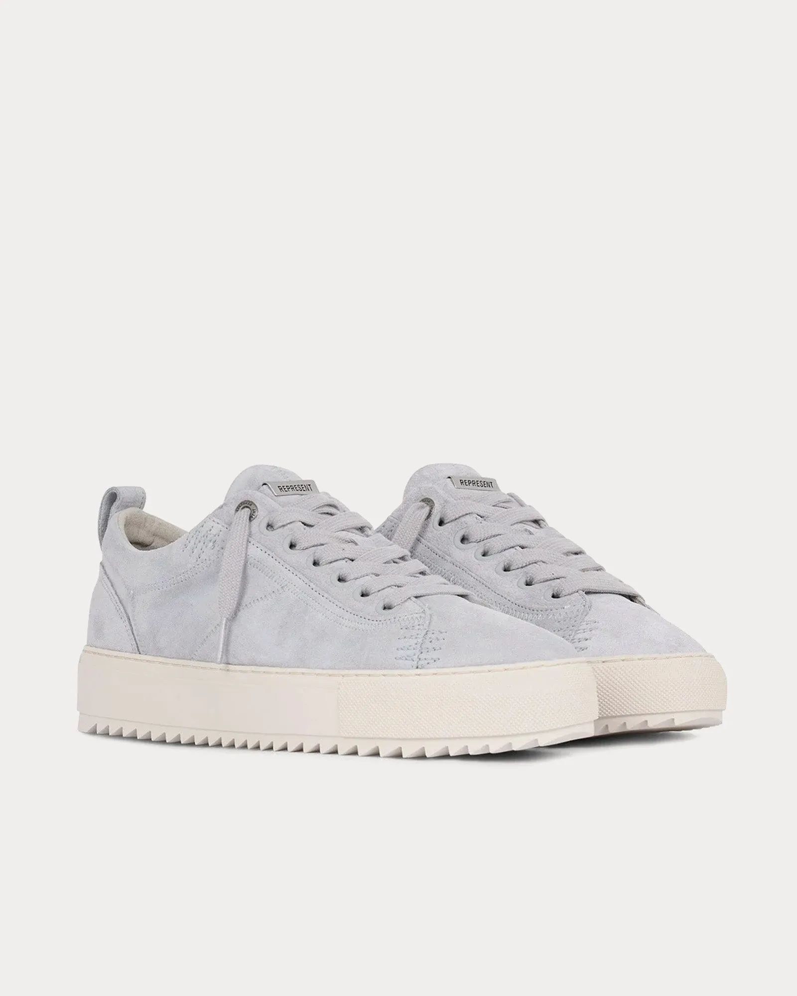 Alpha 2.0 Light Grey Low Top Sneakers