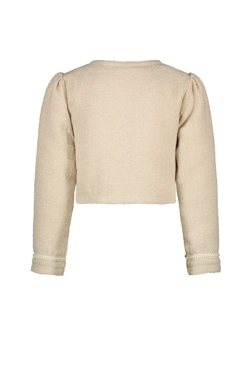 AMY Chic tweed jacket Oatmeal