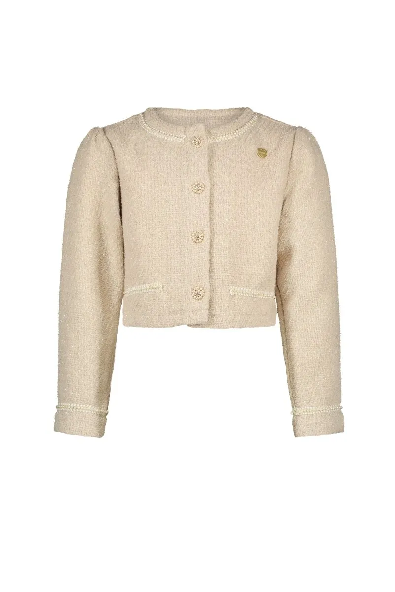 AMY Chic tweed jacket Oatmeal