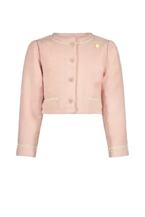 AMY Chic tweed jacket Pink