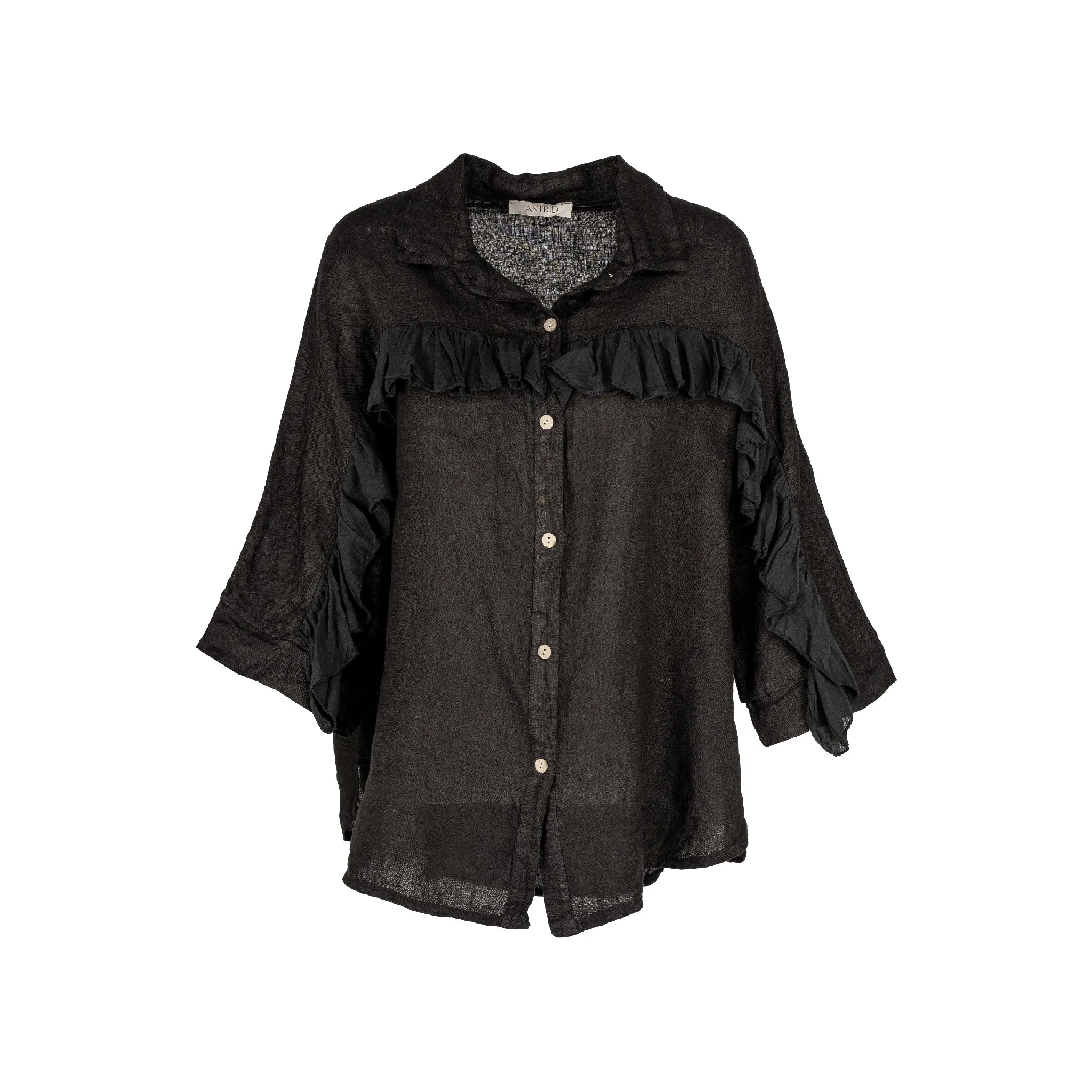 Astrid  Hampton Ruffle Blouse