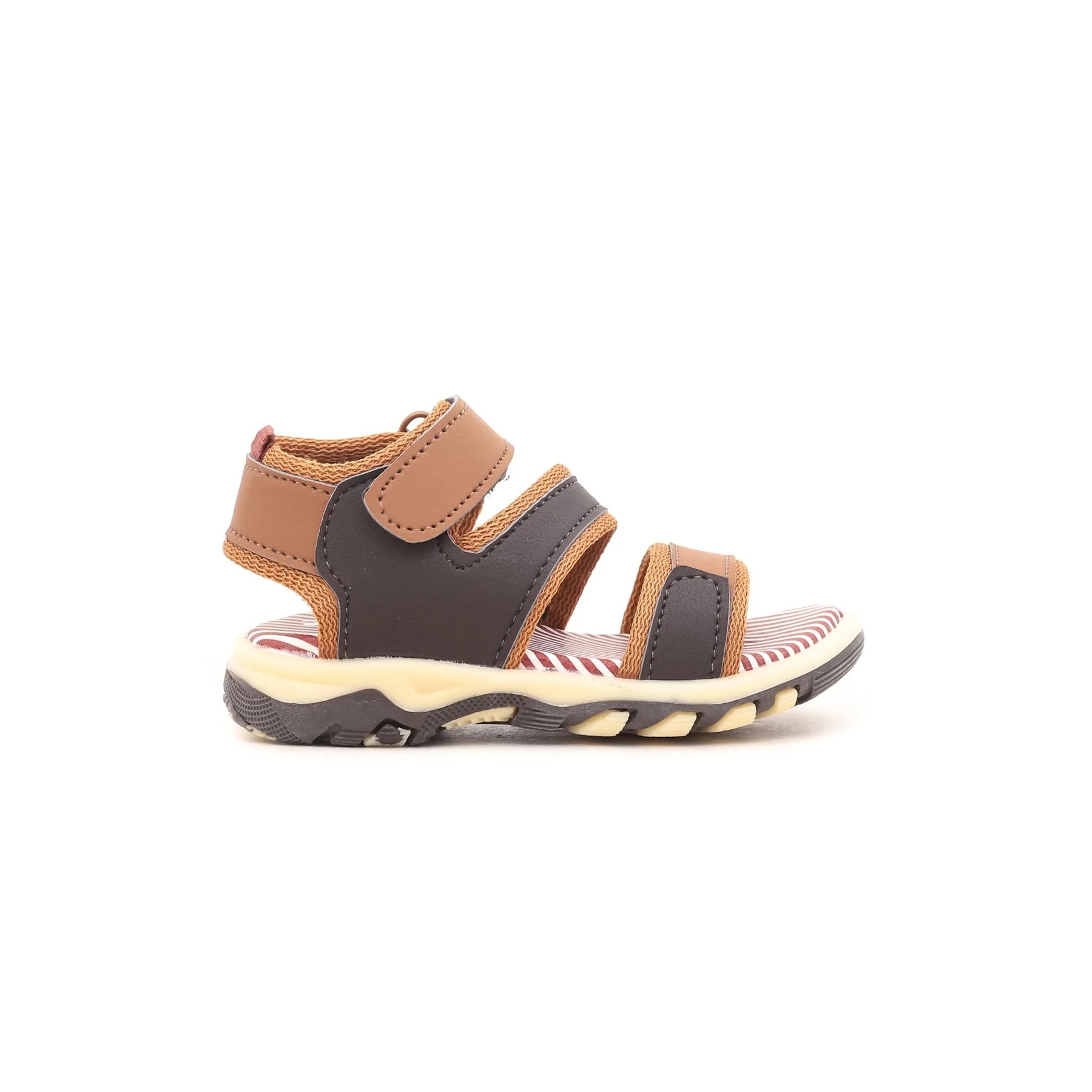Babies Brown Casual Sandal KD7546