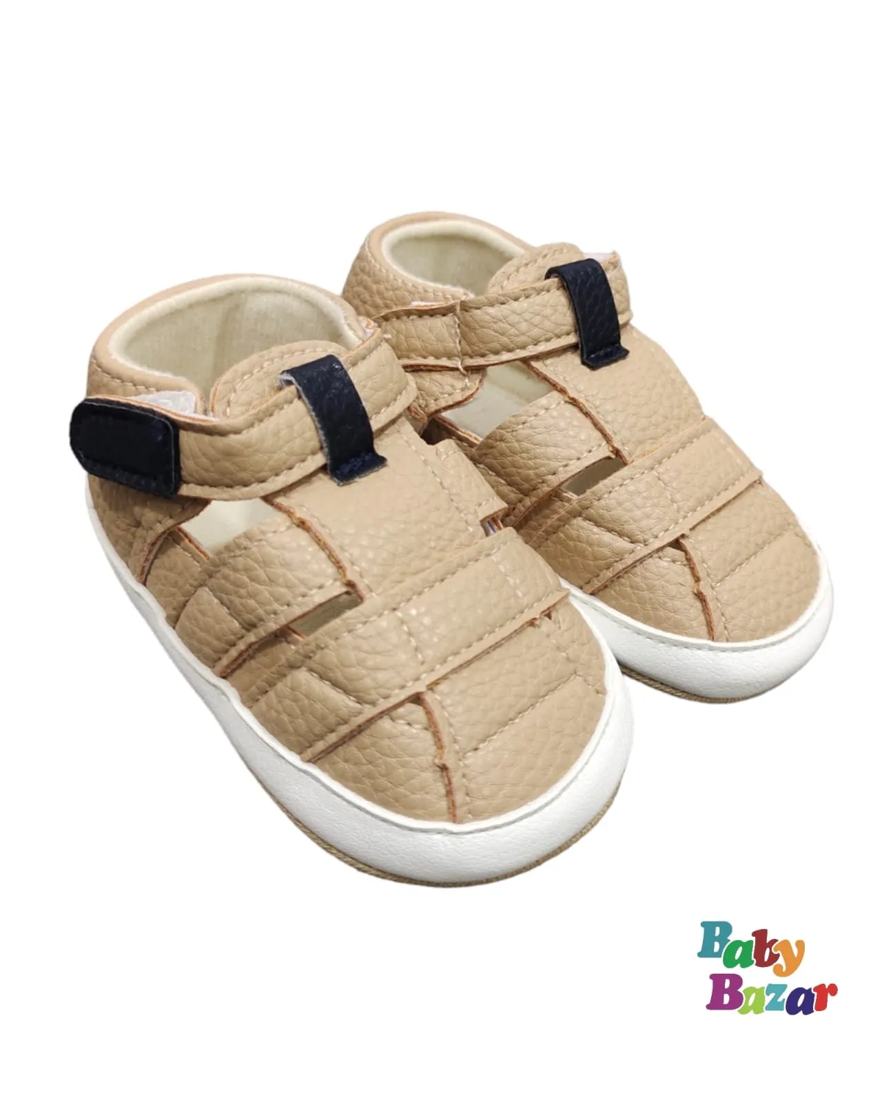 Baby Boy Sandals In  Skin Color