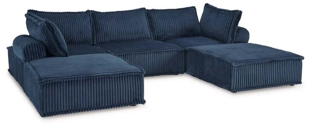 Bales Modular Sectional in Navy