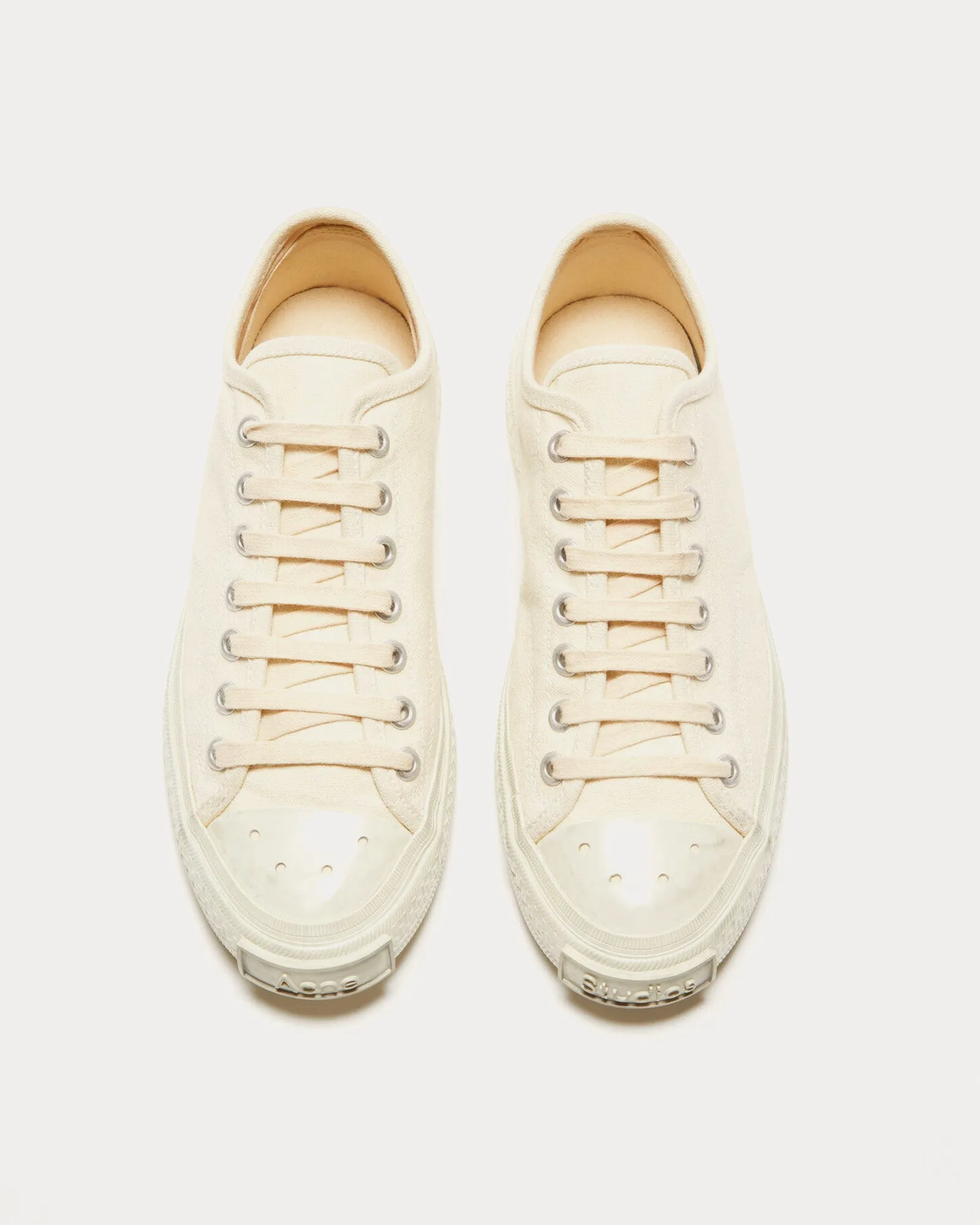Ballow Soft Tumbled White / Off White Low Top Sneakers