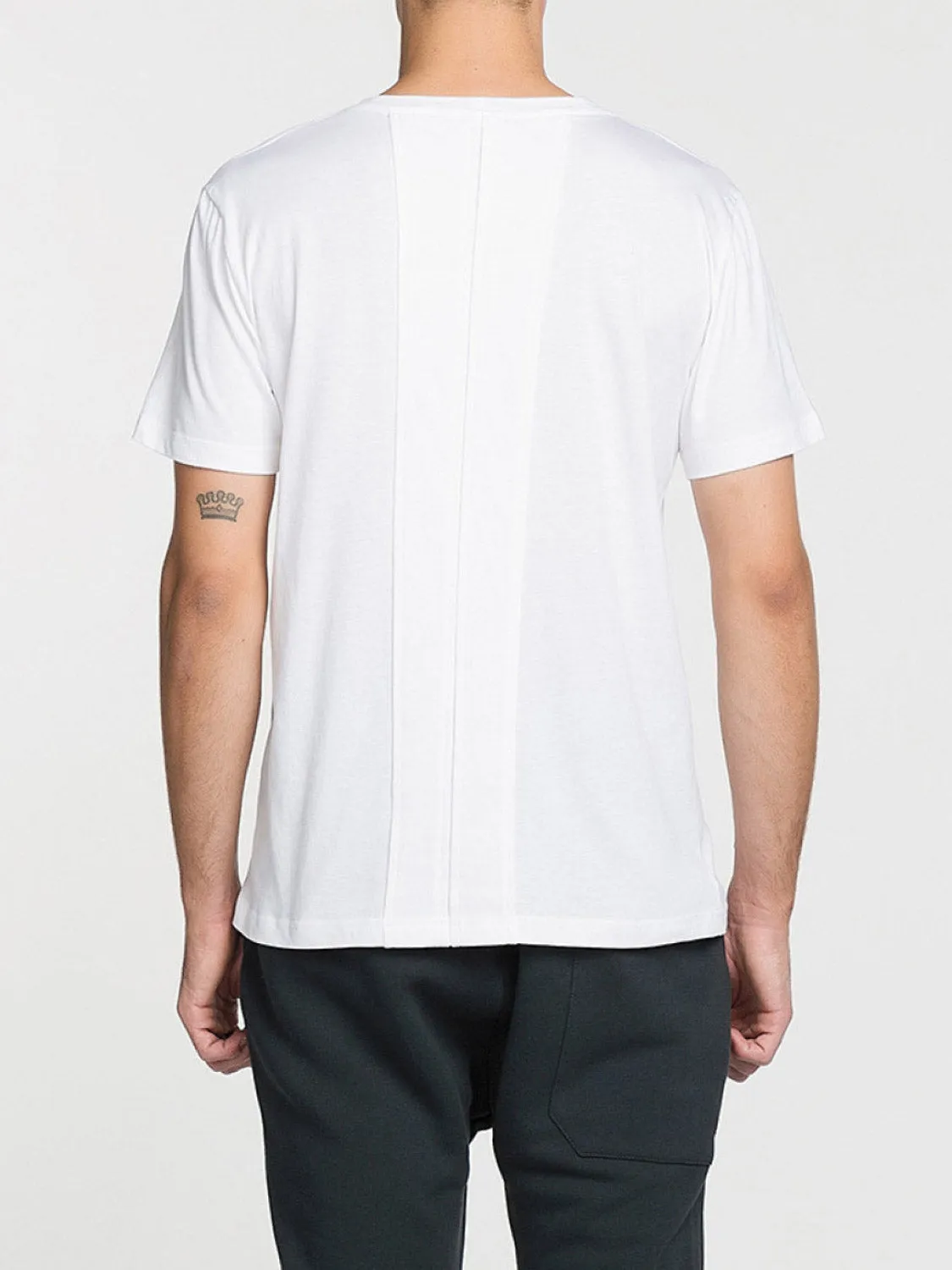 Band V2 Crew Neck T-Shirt White