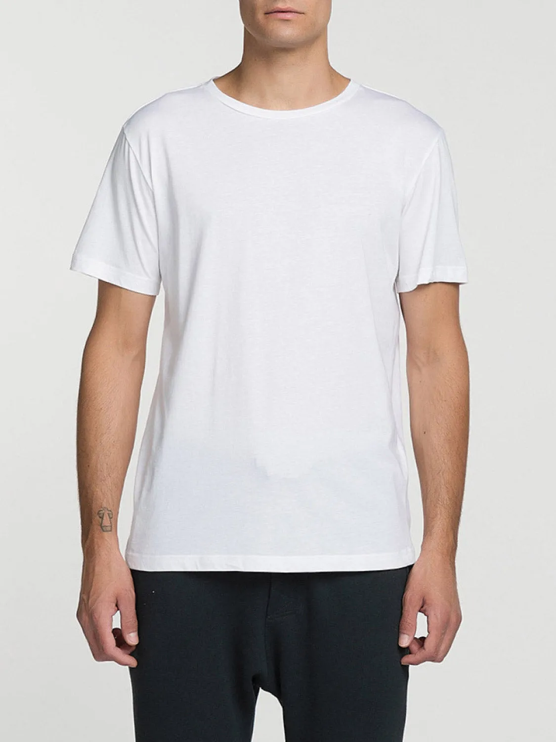 Band V2 Crew Neck T-Shirt White