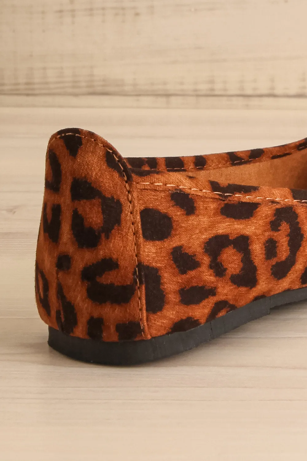 Chennai | Leopard Print Ballerina Flats