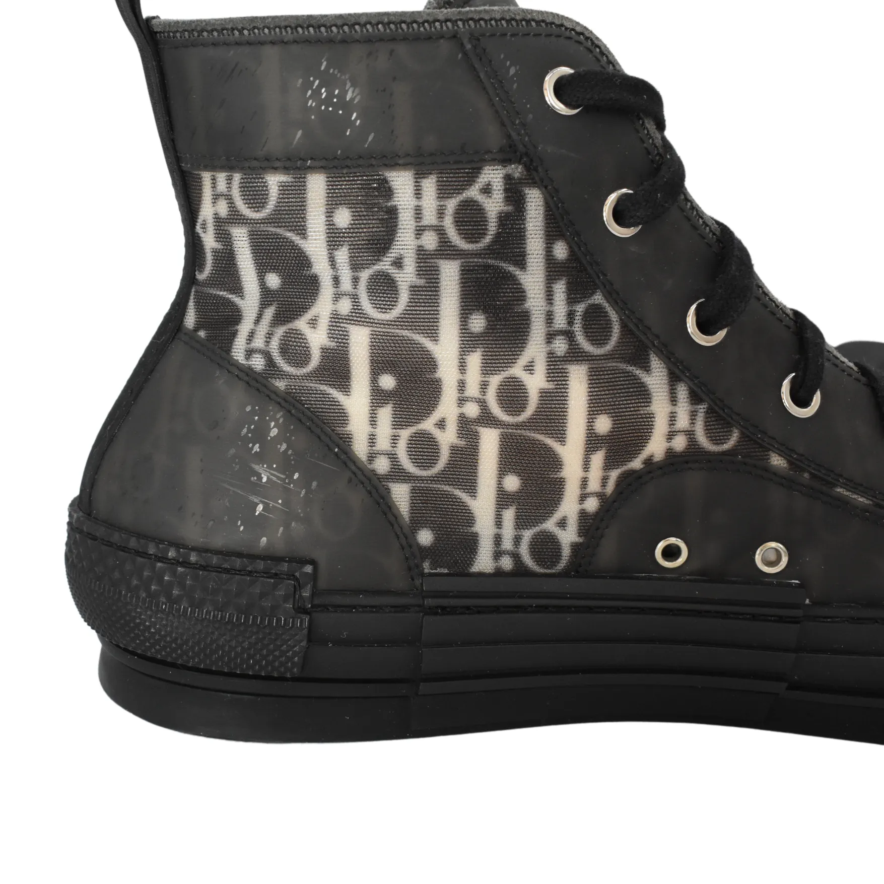 Christian Dior 'B23' High-Top Sneakers - Men's 45