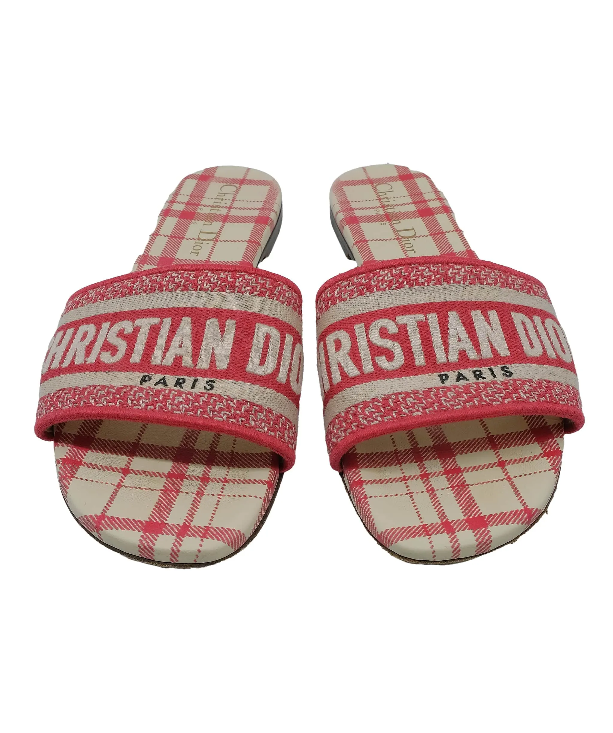 Christian dior Slide Flat pink 37.5 RJC3416