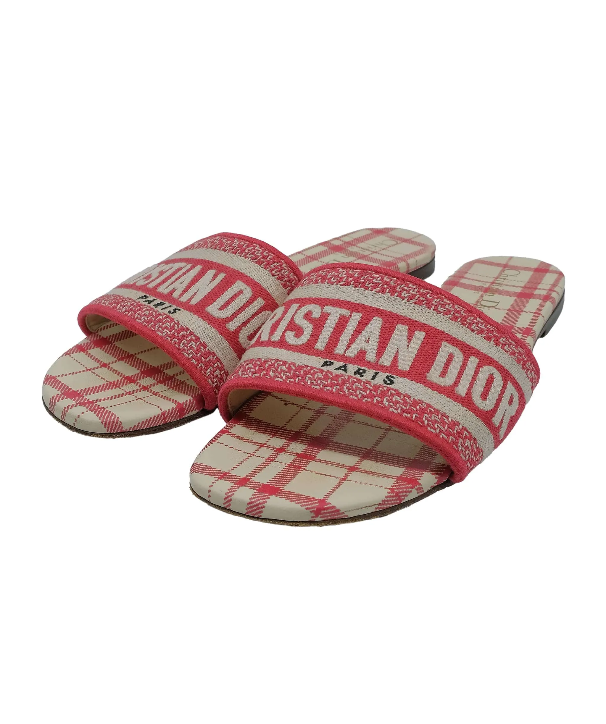 Christian dior Slide Flat pink 37.5 RJC3416