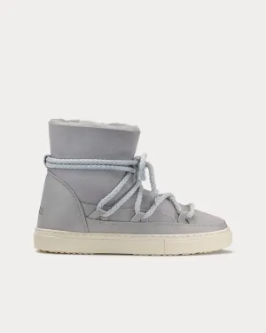 Classic Suede Light Grey High Top Sneakers