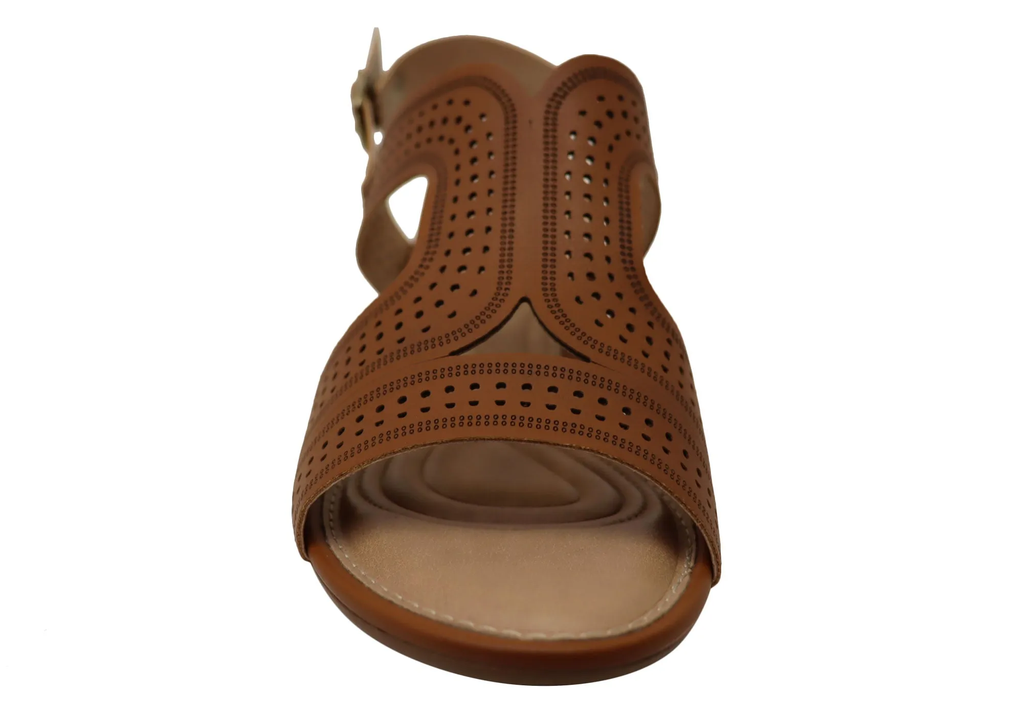 Dakota Eaglemont Womens Comfortable Low Heel Sandals Made In Brazil