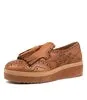 Django & Juliette CORDER Tan Leather Flats