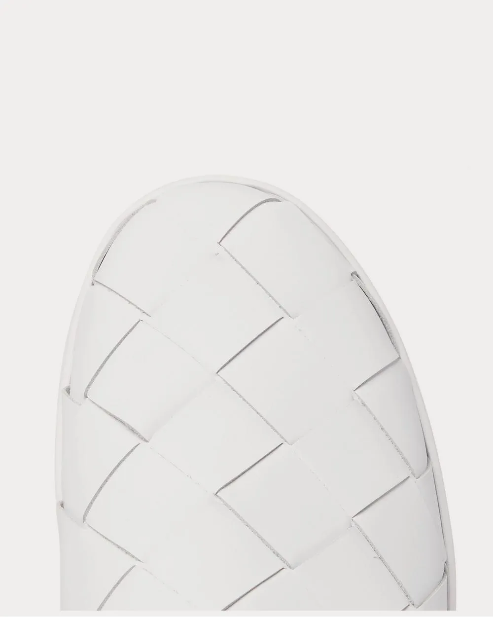 Dodger Intrecciato Leather White slip on sneakers