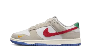 Dunk Low Light Iron Ore Red Blue