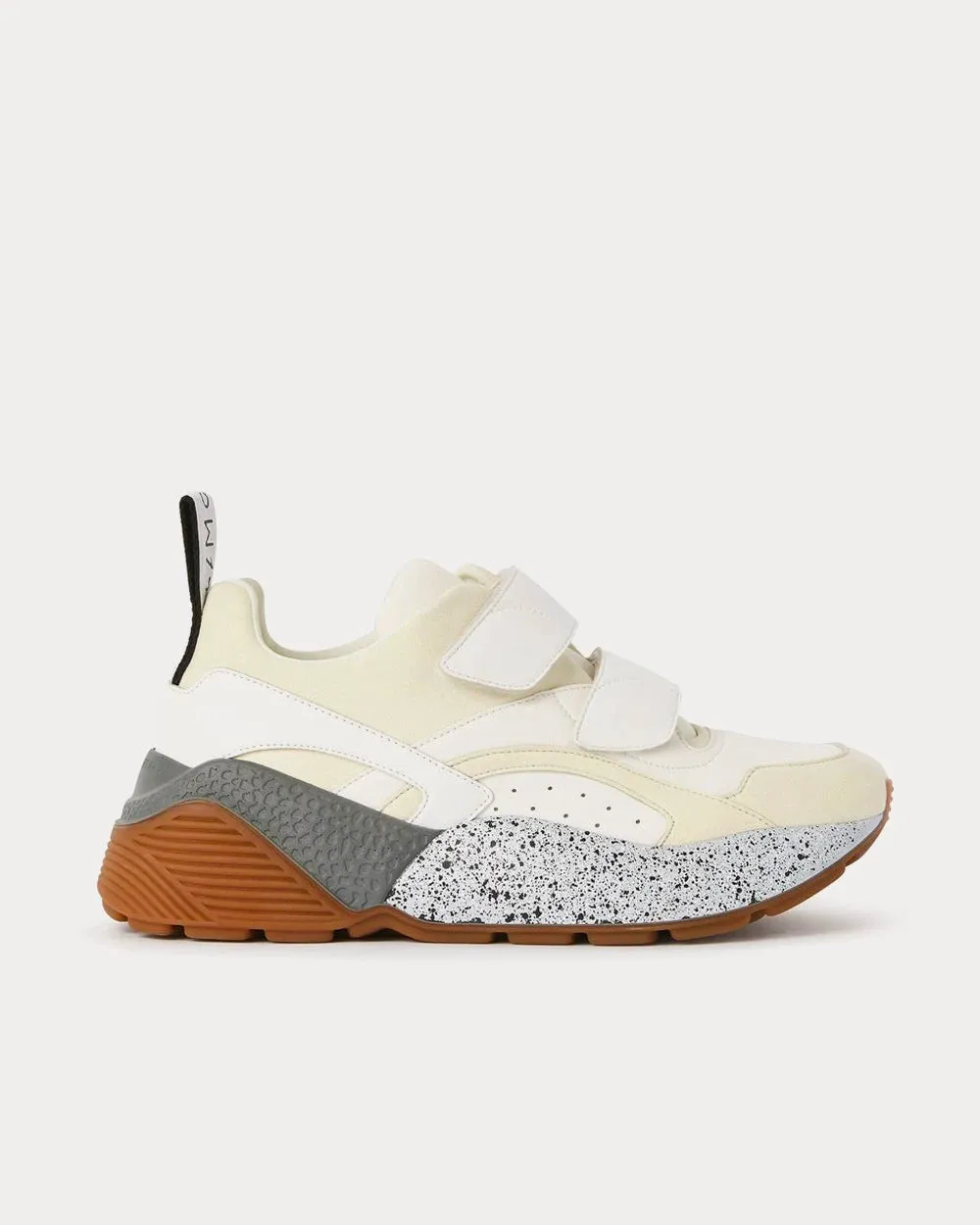 Eclypse White & Grey Low Top Sneakers
