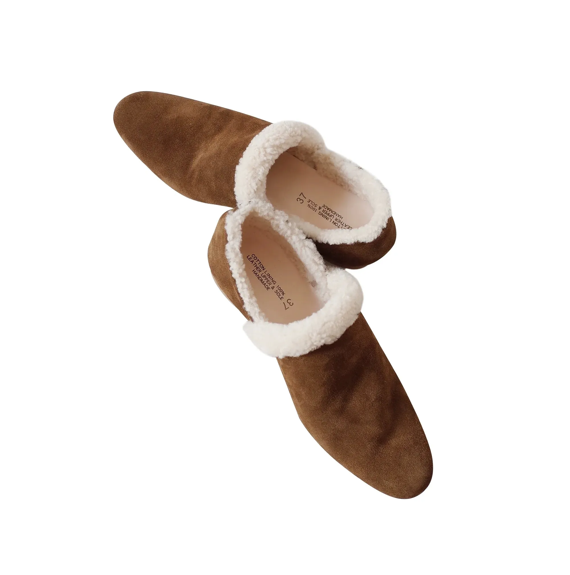Elegant Sheepskin Slip-On