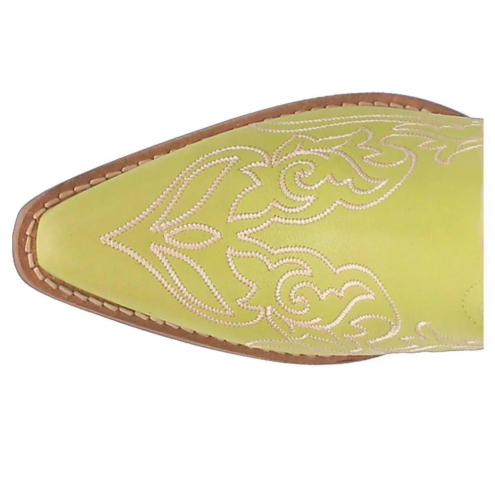 Flirty N' Fun Embroidered Snip Toe Cowboy Boots