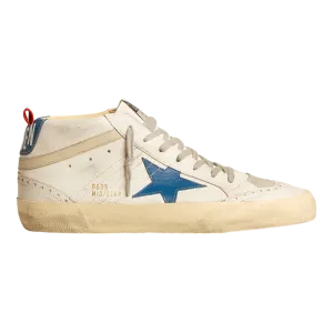 Golden Goose Mid Star Bio based Upper Suede Toe Leather Star and Wave GMF00122.F004765.82374