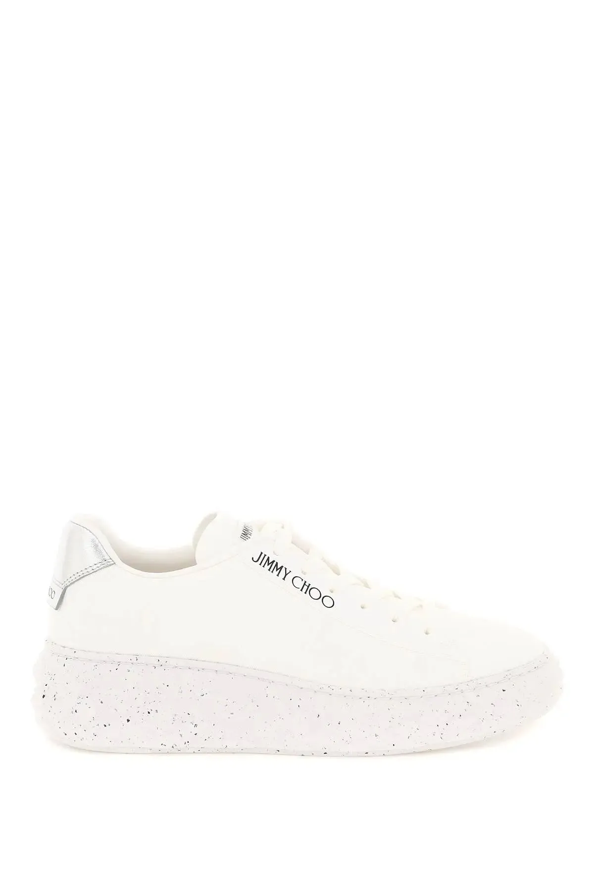 Jimmy Choo White Diamond Light Maxi Sneakers