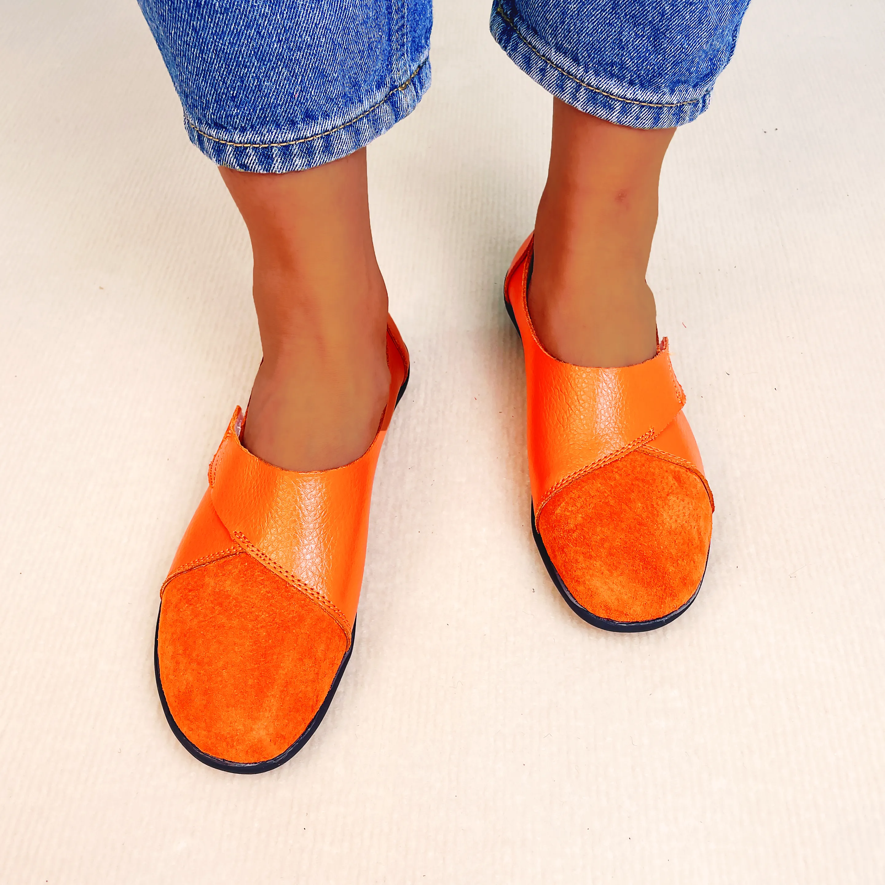 Joliejuly - Premium Orthopedic Shoes Genuine Comfy Leather Loafers