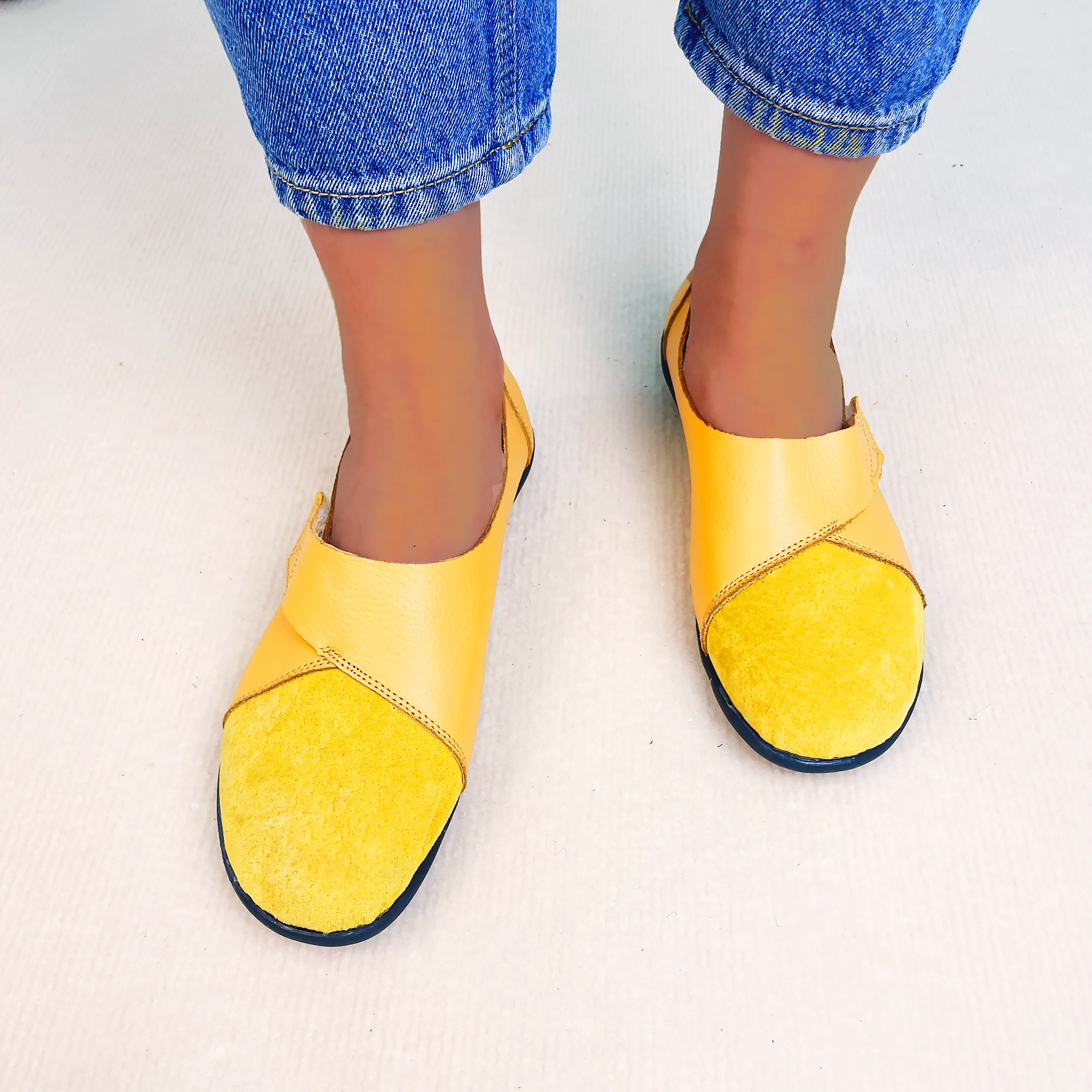 Joliejuly - Premium Orthopedic Shoes Genuine Comfy Leather Loafers