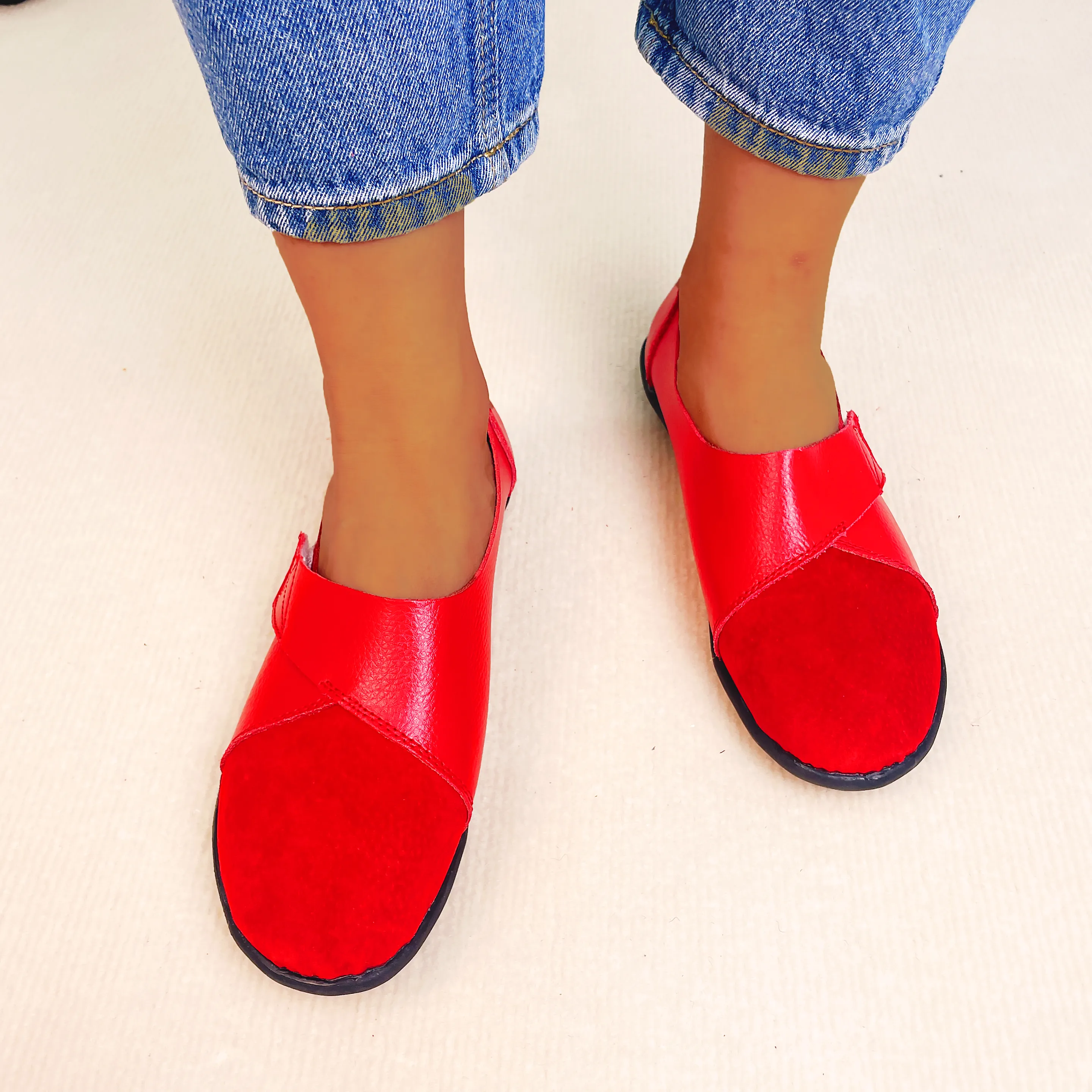 Joliejuly - Premium Orthopedic Shoes Genuine Comfy Leather Loafers