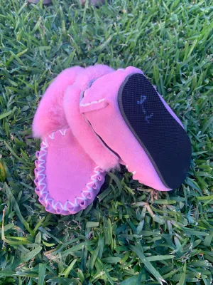 Kids Moccasins - Pink