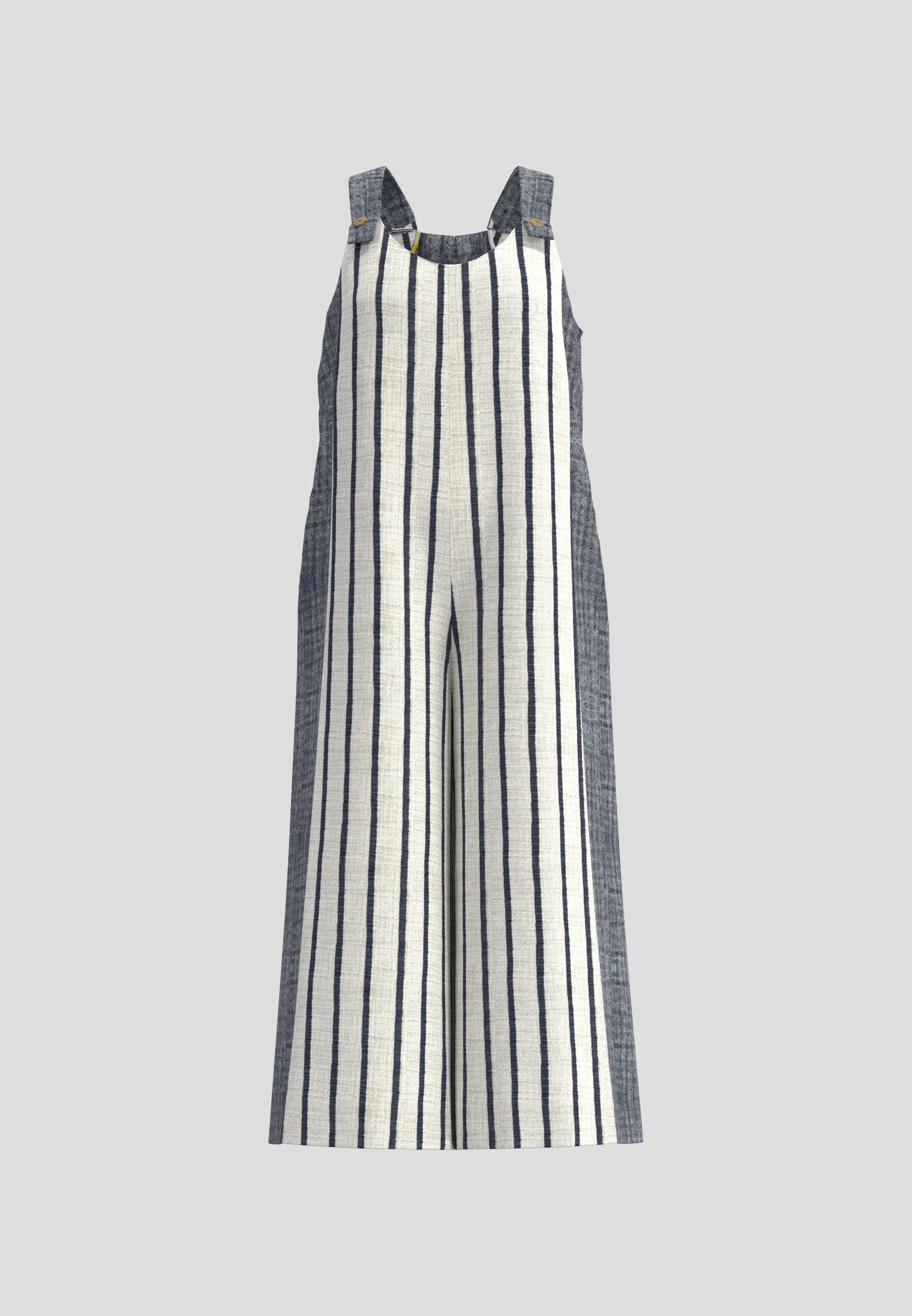 LAGUNA – Striped Muslin Jumpsuit