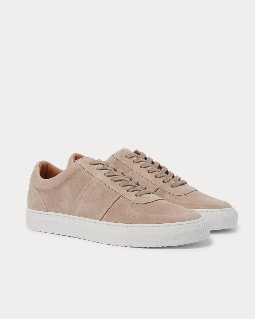 Larry Suede  Beige low top sneakers