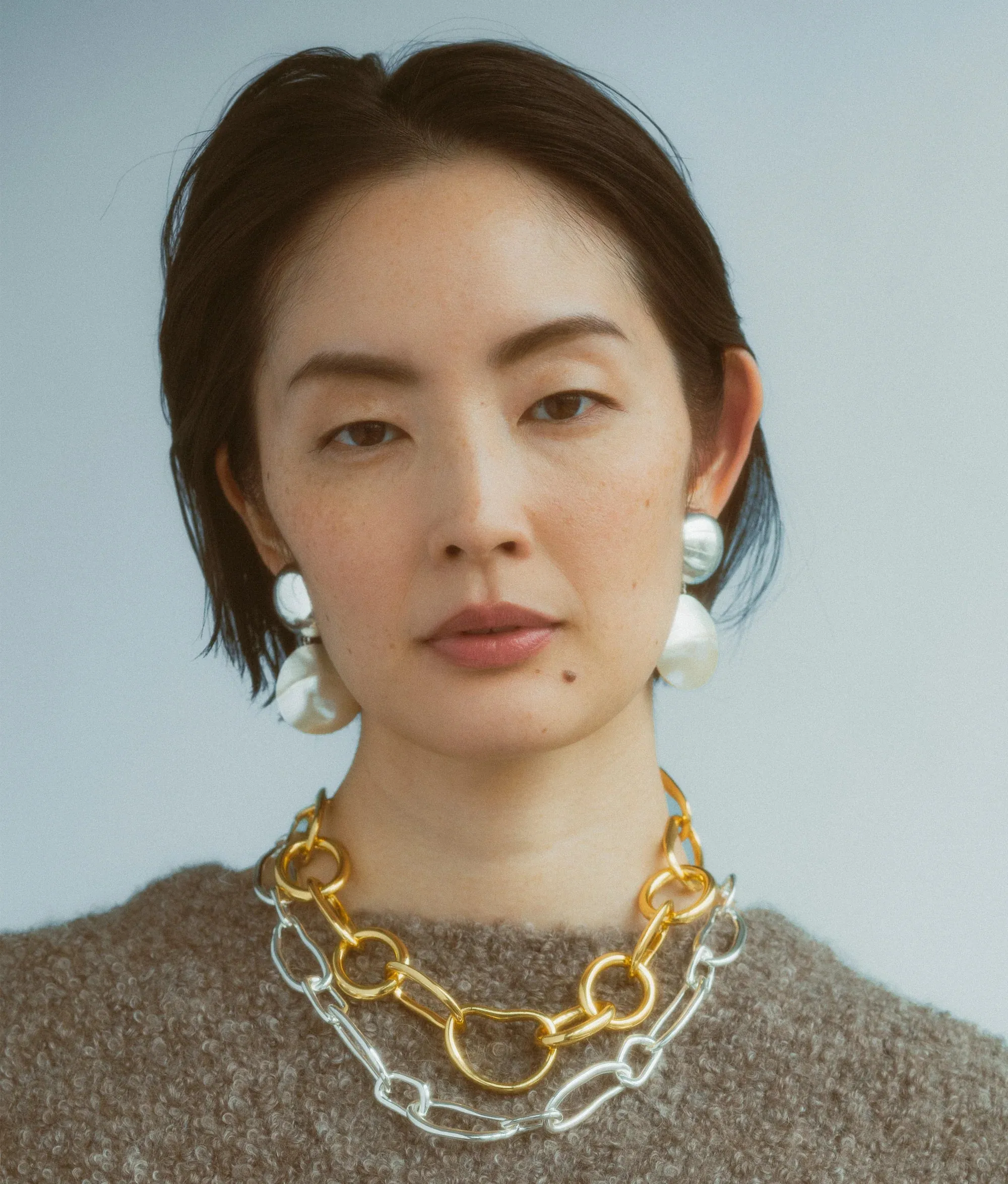Lizzie Fortunato - Rodan Pearl Earrings in Silver - Clip On
