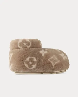 LV Footprint Low Beige Boots