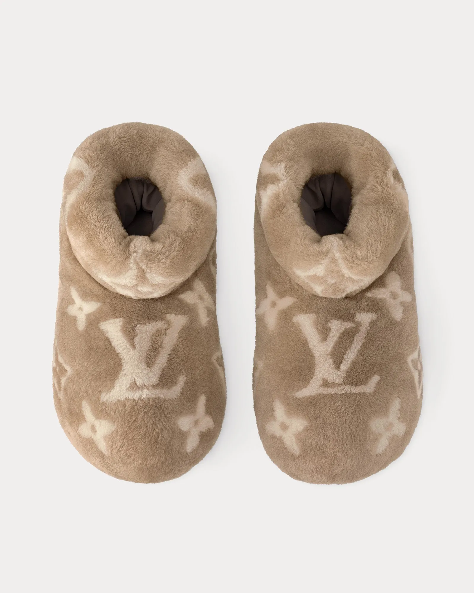 LV Footprint Low Beige Boots