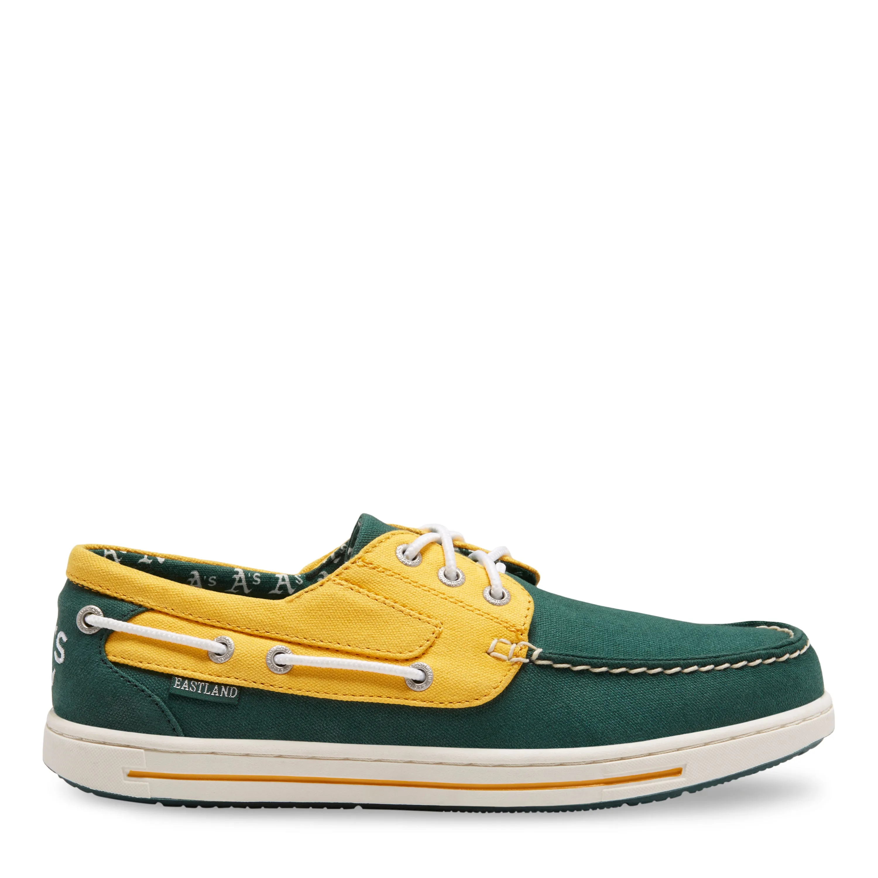 Men's Adventure MLB Oakland Athletics Canvas Boat Shoe