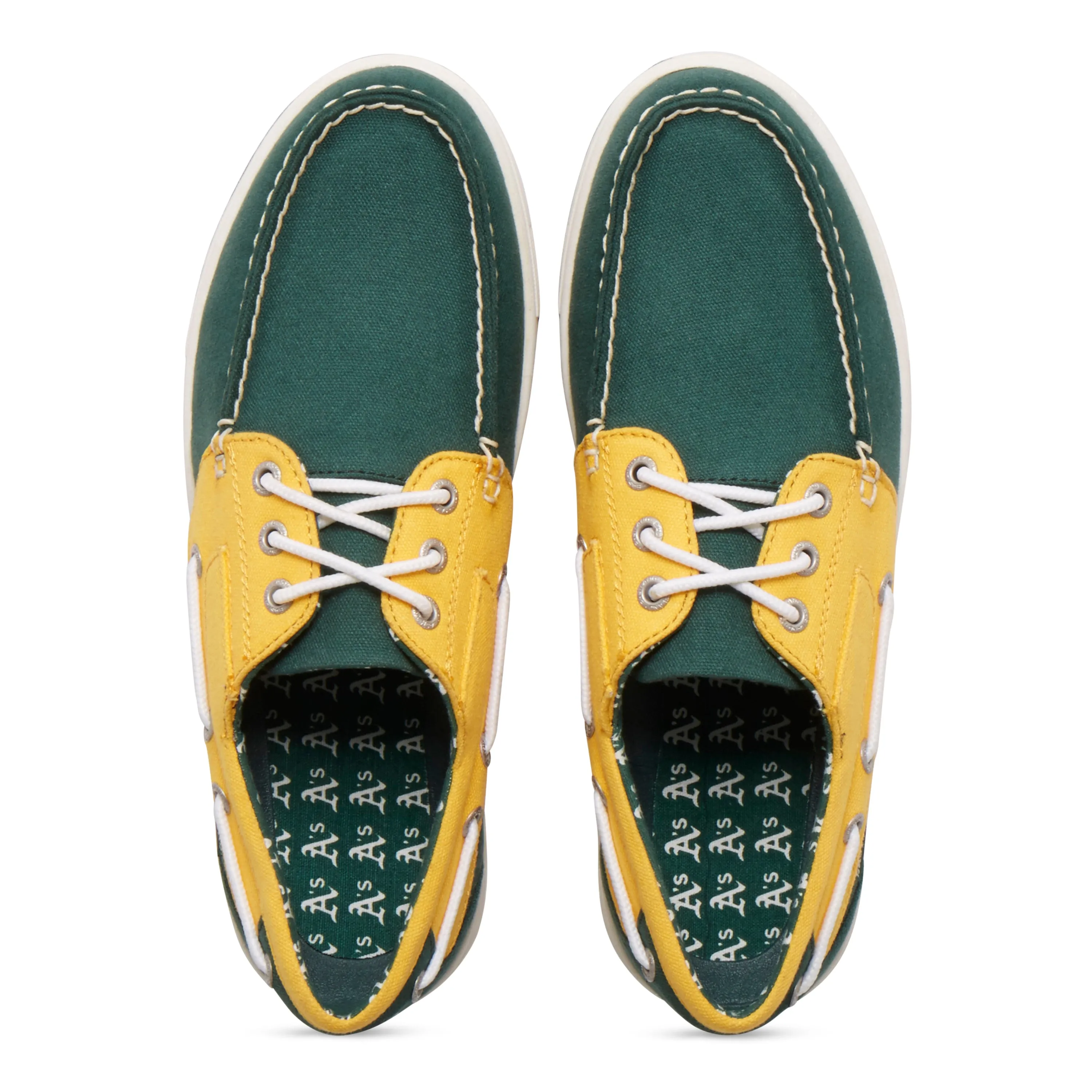 Men's Adventure MLB Oakland Athletics Canvas Boat Shoe