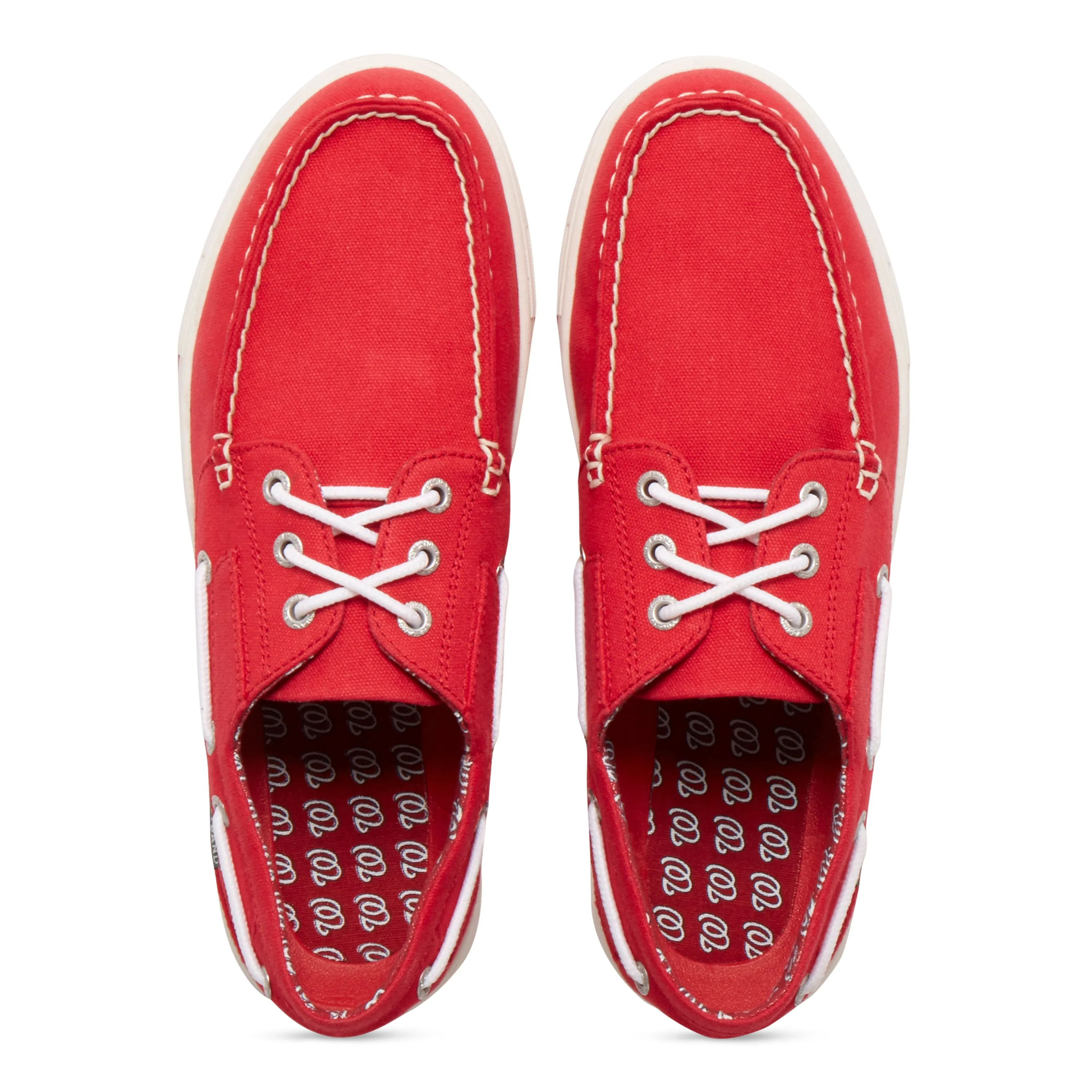 Men's Adventure MLB Washington Nationals Canvas Boat Shoe