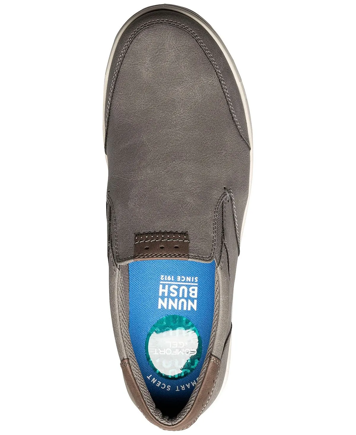 Men's Kore City Walk Slip-on Nunn Bush Sneakers, Gray