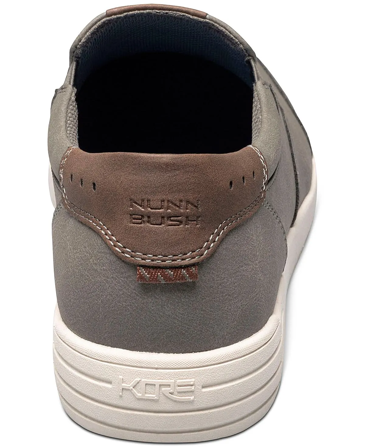 Men's Kore City Walk Slip-on Nunn Bush Sneakers, Gray