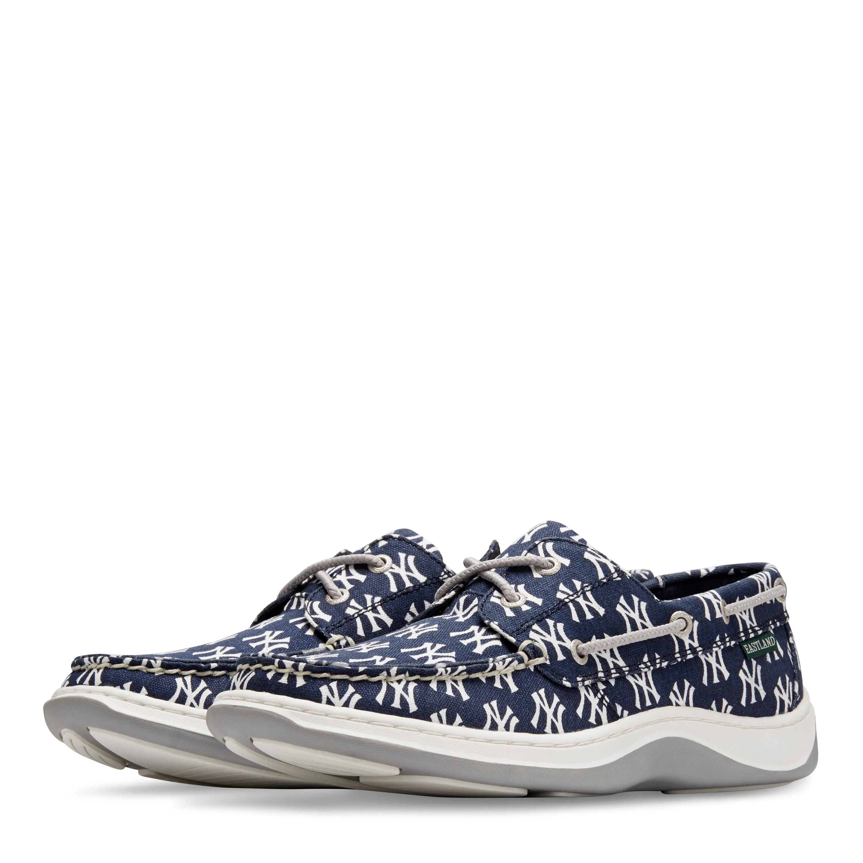 Men's Summer MLB New York Yankees Canvas Boat Shoe