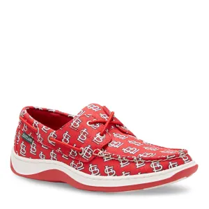 Men's Summer MLB St Louis Cardinals Canvas Boat Shoe