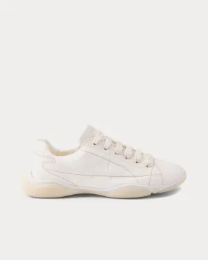 Nappa Leather Ivory Low Top Sneakers