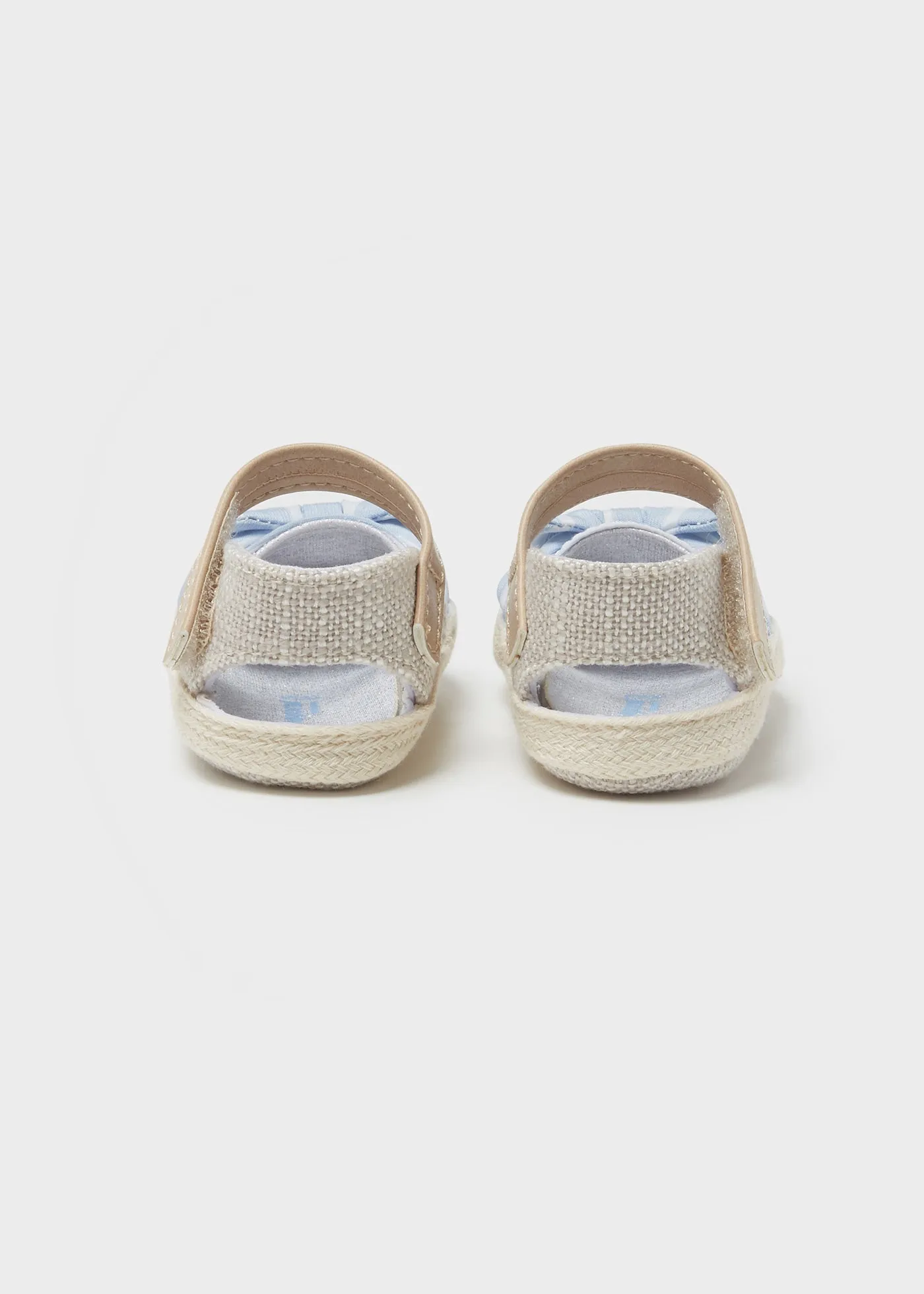 Newborn Girl Blue Espadrilles