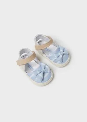 Newborn Girl Blue Espadrilles