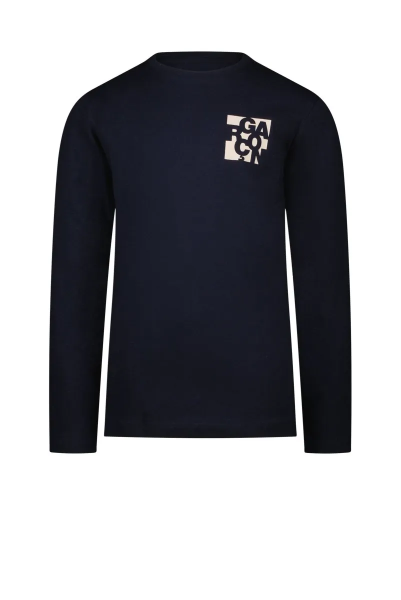 NOA "Garçon" at chest T-shirt