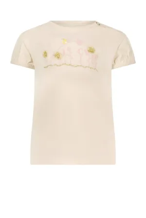 NOKI flowers bee T-shirt Ivory